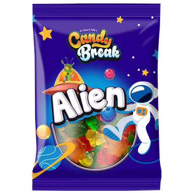 Candy Break Aliens 4oz x 12