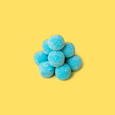 Mr Simms Retro Bag Blue Raspberry Bonbons 125g (10 Bags)
