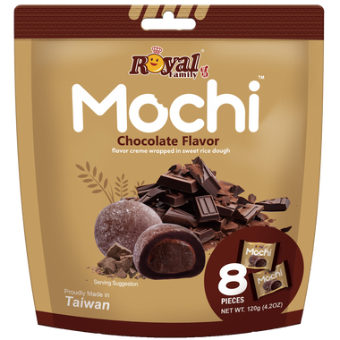 ROYAL MOCHI 12 x 120g - CHOCOLATE - 0VAT