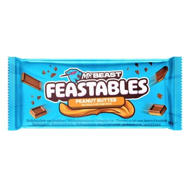 MR BEAST FEASTABLES - Peanut Butter 60g x 10