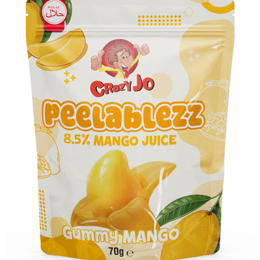 Crazy Jo Peelablezz Mango 70g x 12