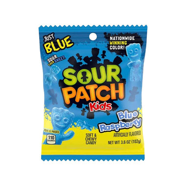 Sour Patch Kids Blue Raspberry 3.6oz x 12