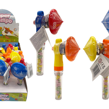 ZOY TOY - Super Trompo (Toy & Candy) x 12