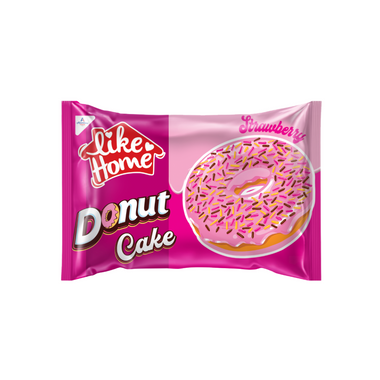 Donut Cake Strawberry 40g x 24 - 0VAT