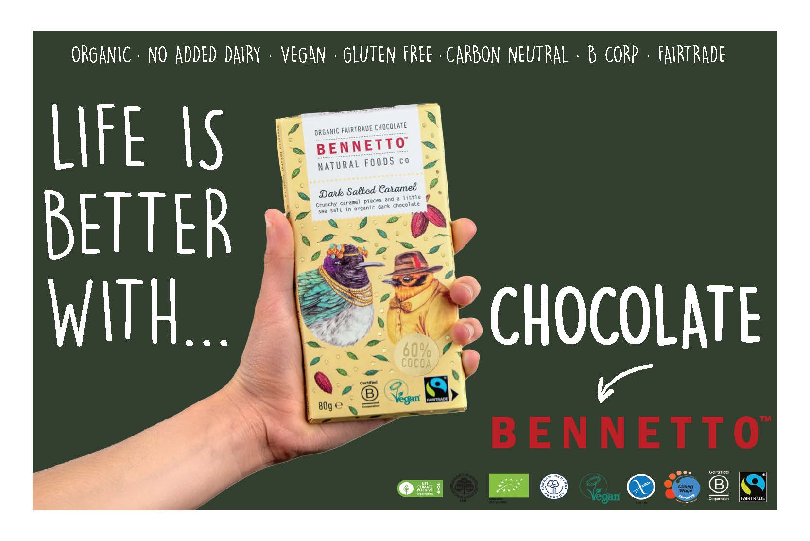 Exciting New Launch: Bennetto Premium Chocolate Now Available