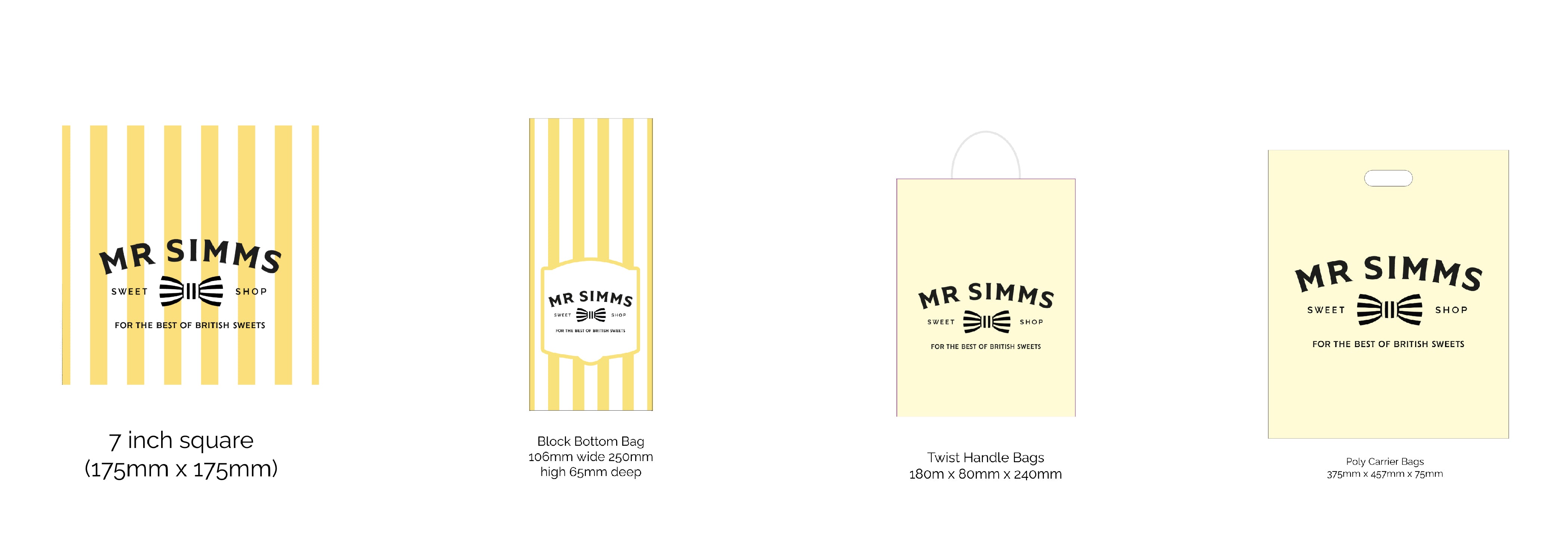 Mr Simms Branded Bags arriving January 2026