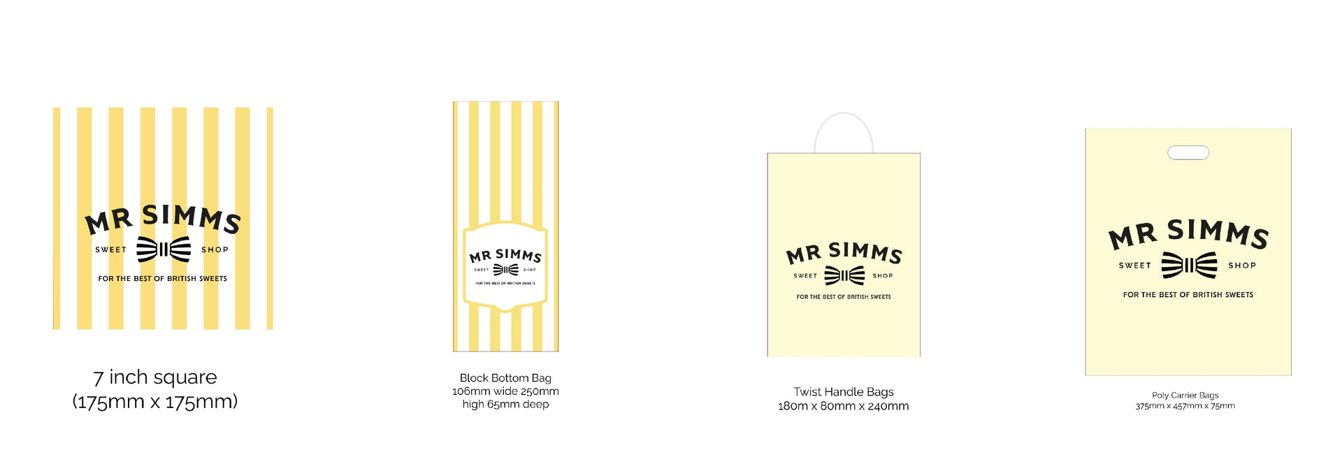 Mr Simms Branded Bags arriving January 2026