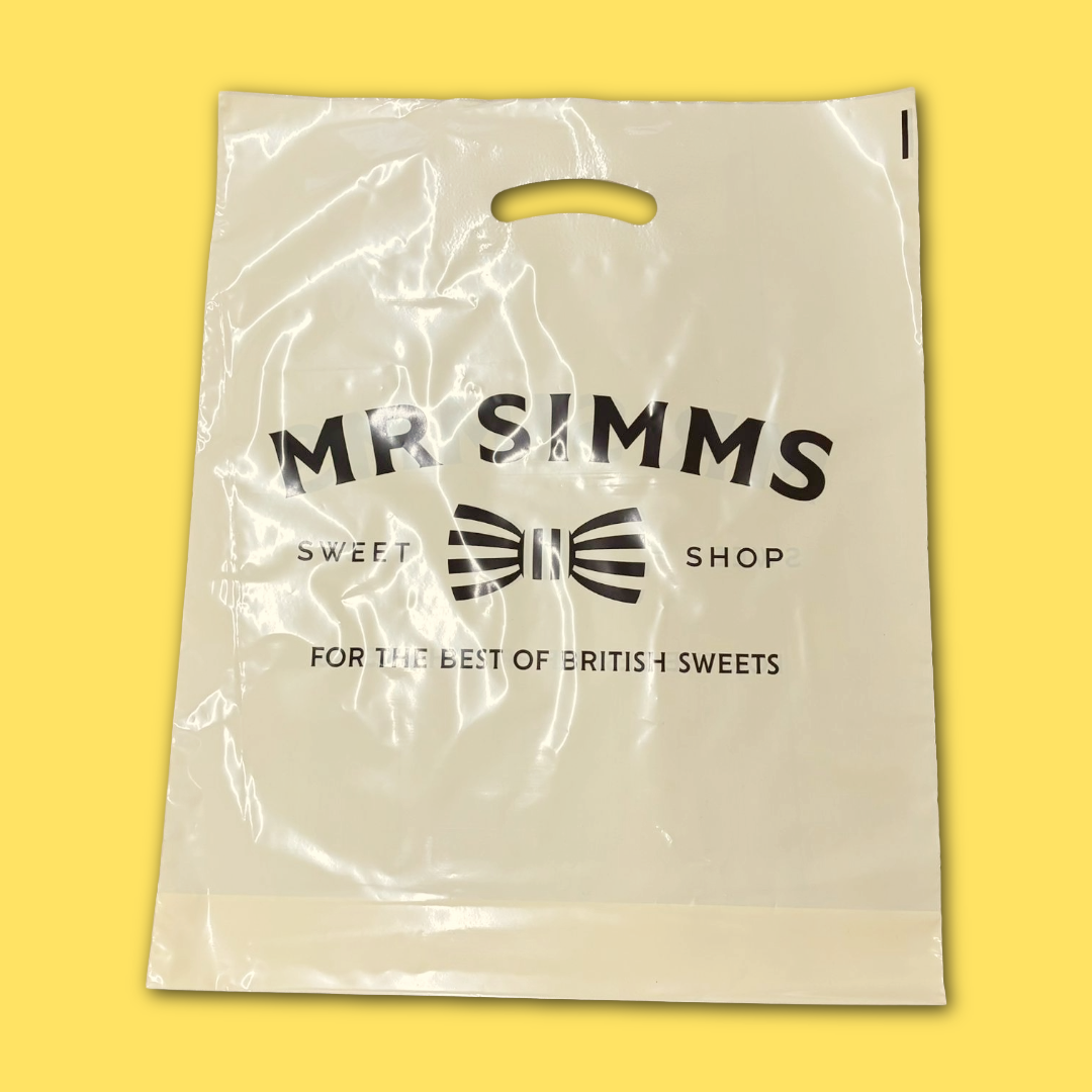 Mr Simms Branded Carrier Bags – Now Available