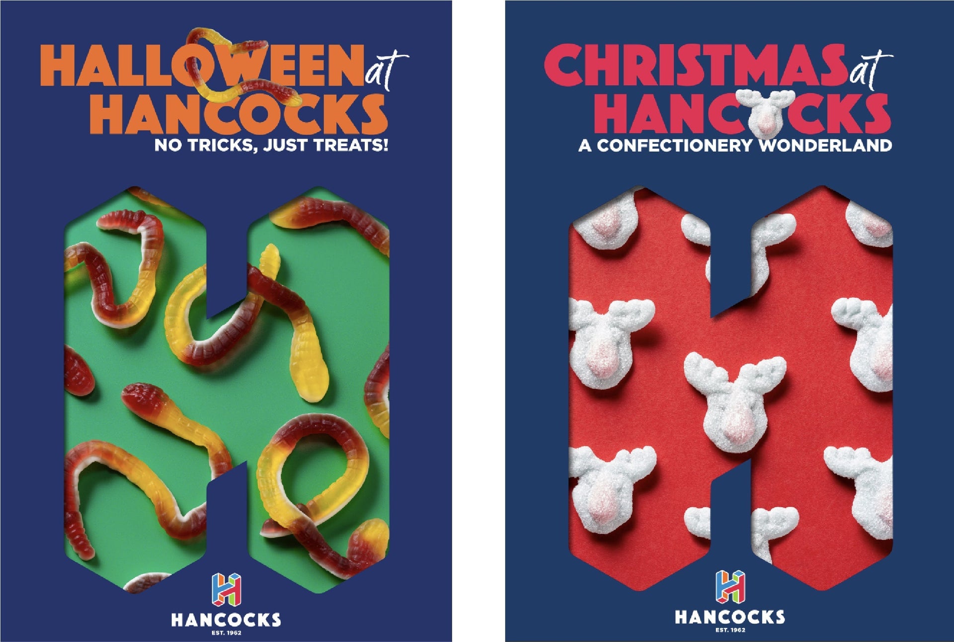 Hancocks Xmas and Halloween brochures!