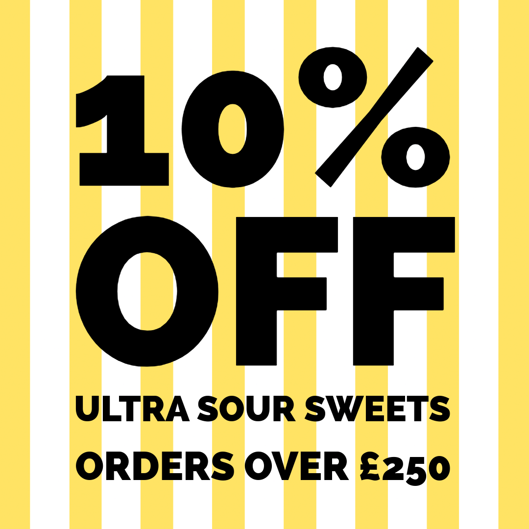 Wholesale Offer: 10% Off Ultra Sour Sweets Orders Over £250