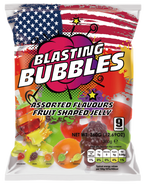 Blasting Bubbles Jelly Fruit Shape 360g x 20