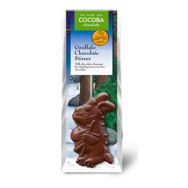 *NEW* Gruffalo's Child Character Shaped Hot Chocolate Stirrers x 12