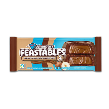 MR BEAST FEASTABLES - Creamy Chocolate Hazelnut Cups 40g x 24