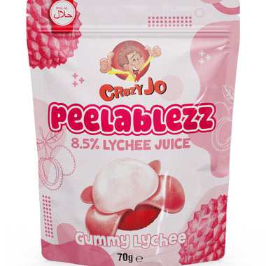 Crazy Jo Peelablezz Lychee 70g x 12