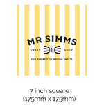 Mr Simms 7x7” Paper Bags (Case 1000)