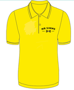 Mr Simms Polo Shirts Yellow