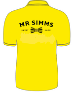 Mr Simms Polo Shirts Yellow