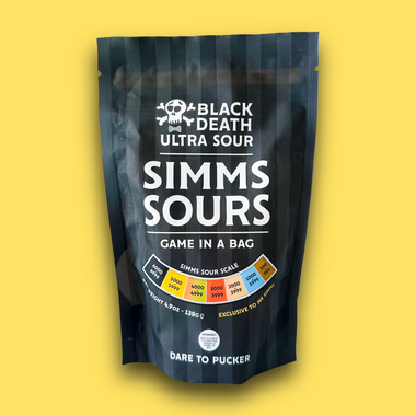 Simms Sours Scale Bag 138g (24 Bags)