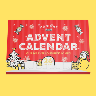 Mr Simms Exclusive Branded Advent Calendar 1kg x 6 - 30% Deposit