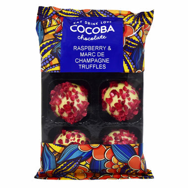 Raspberry & Champagne Truffles x 8