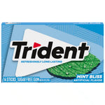 Trident Single Mint Bliss x 14