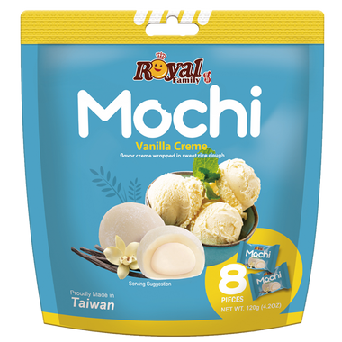 ROYAL MOCHI 12 x 120g - VANILLA CREME - 0VAT