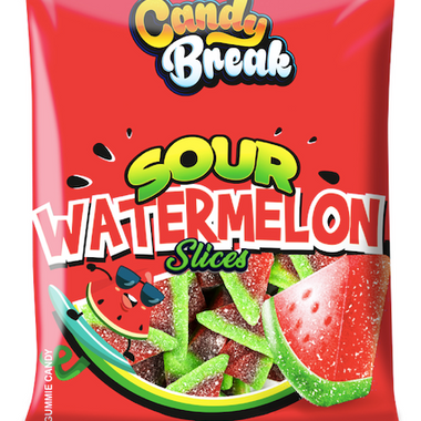 Candy Break Sour Watermelon 4oz x 12