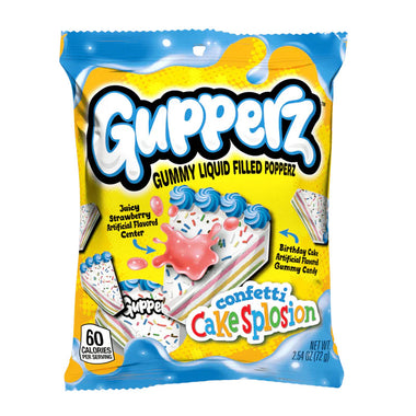 Gupperz Confetti Cakesplosion 2.54oz (72g) x 12CT